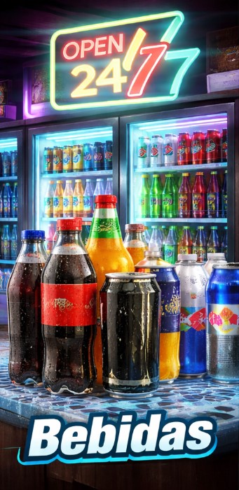 Sección de bebidas